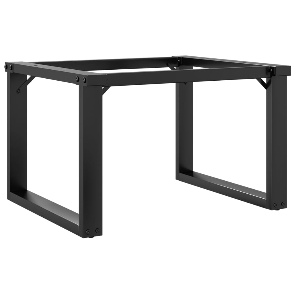 Pieds de table basse O-frame 60x40x38 cm en acier