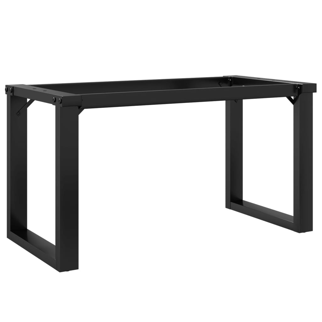 Pieds de table basse O-frame 80x40x43 cm en acier
