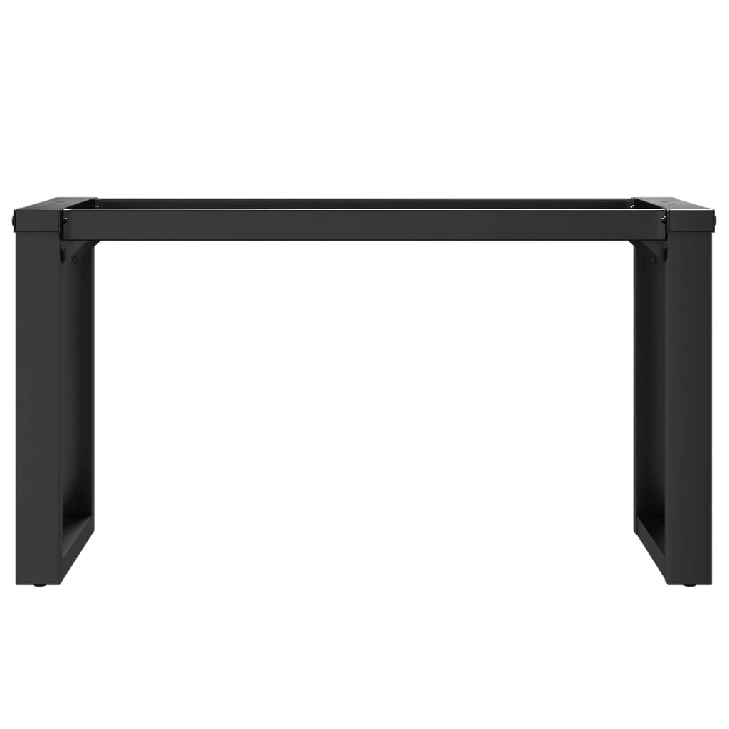 Pieds de table basse O-frame 80x40x43 cm en acier