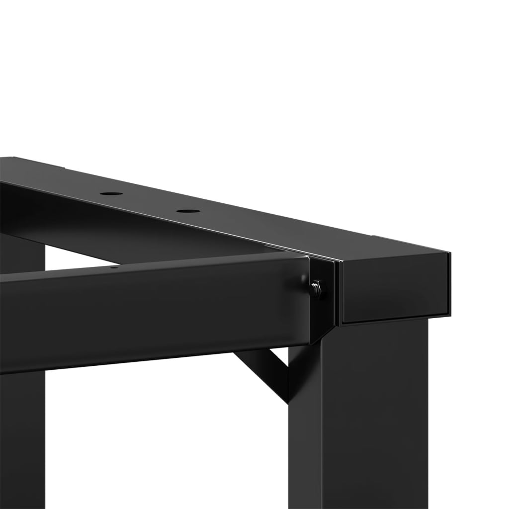 Pieds de table basse O-frame 90x30x43 cm en acier