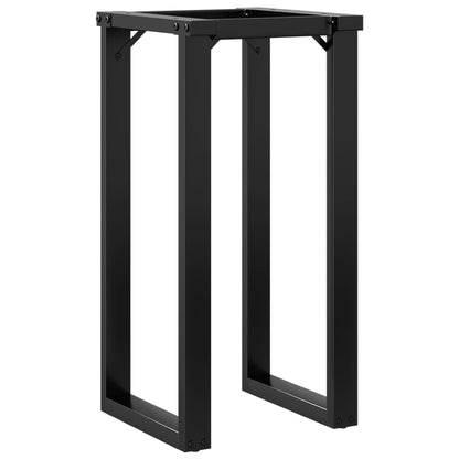 Esstisch-Gestell in O-Form 40x40x73 cm Stahl
