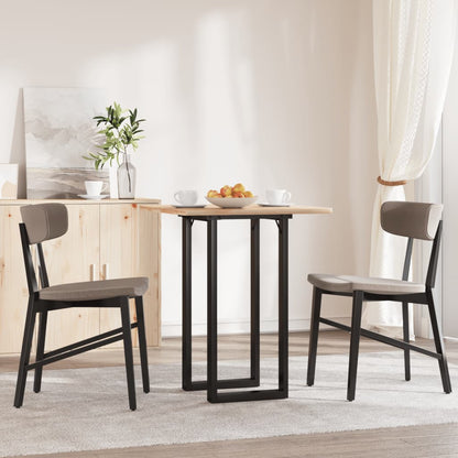 Esstisch-Gestell in O-Form 40x40x73 cm Stahl