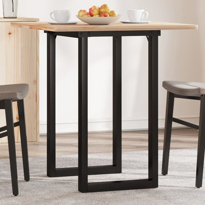 Esstisch-Gestell in O-Form 50x40x73 cm Stahl