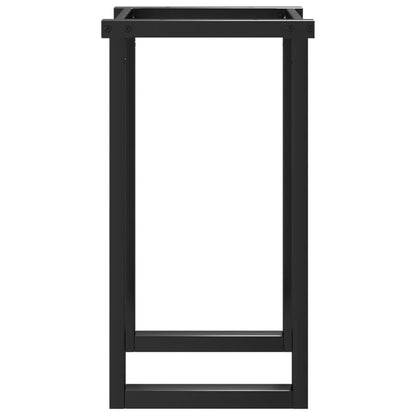 Esstisch-Gestell in O-Form 50x40x73 cm Stahl