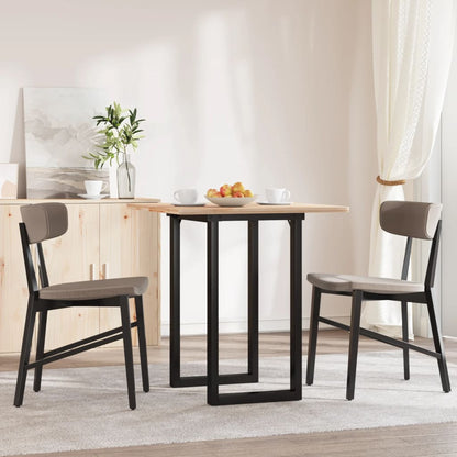 Esstisch-Gestell in O-Form 50x40x73 cm Stahl