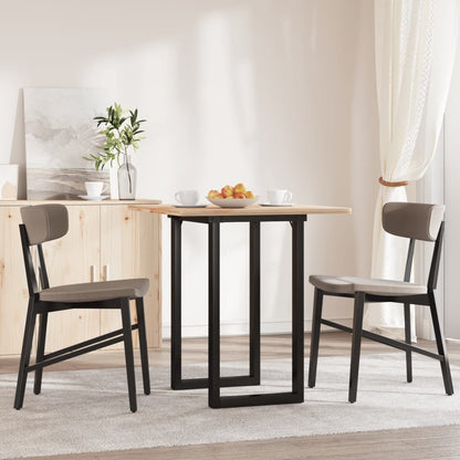 Esstisch-Gestell in O-Form 60x50x73 cm Stahl