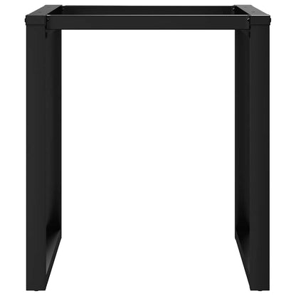 Esstisch-Gestell in O-Form 60x60x73 cm Stahl
