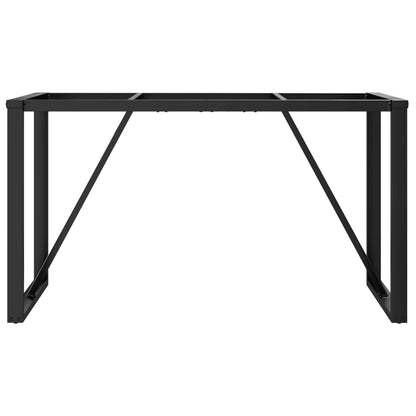 Esstisch-Gestell in O-Form 140x60x73 cm Stahl