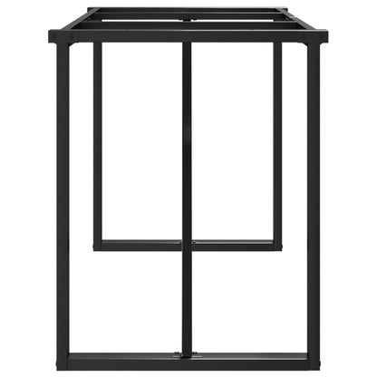 Esstisch-Gestell in O-Form 140x60x73 cm Stahl