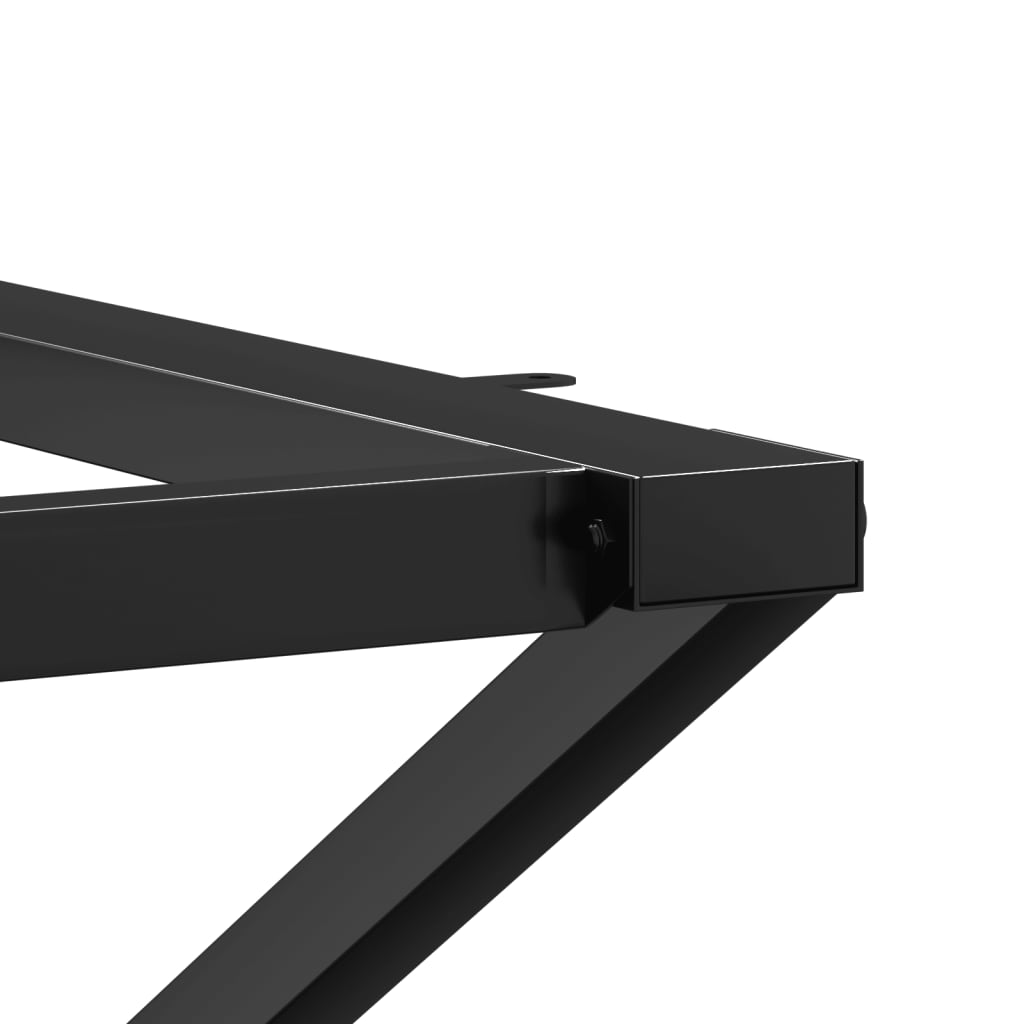 Esstisch-Gestell in X-Form 50x40x73 cm Stahl