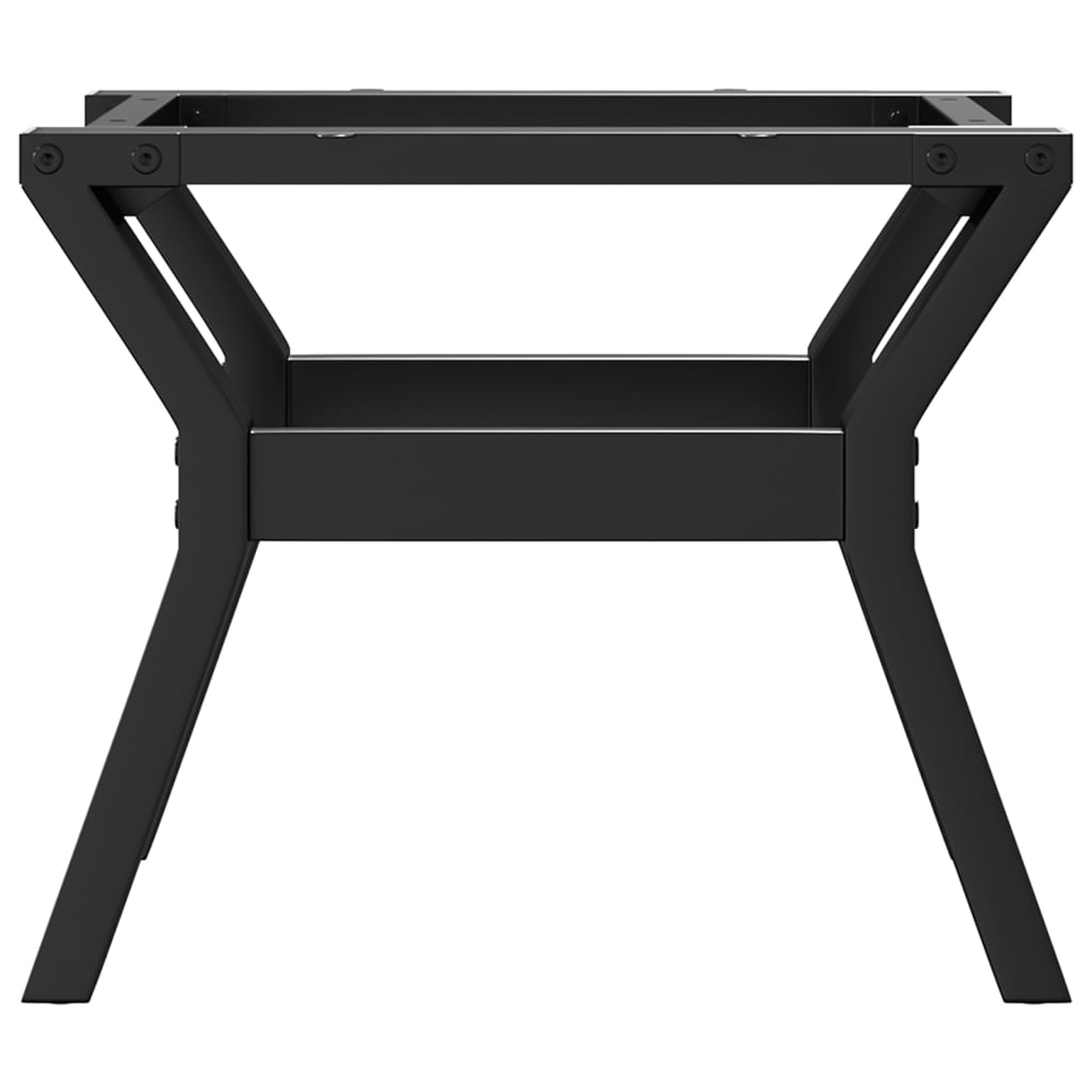Couchtisch-Gestell in Y-Form 40x40x33 cm Stahl