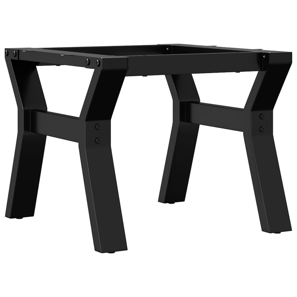 Couchtisch-Gestell in Y-Form 40x40x33 cm Stahl