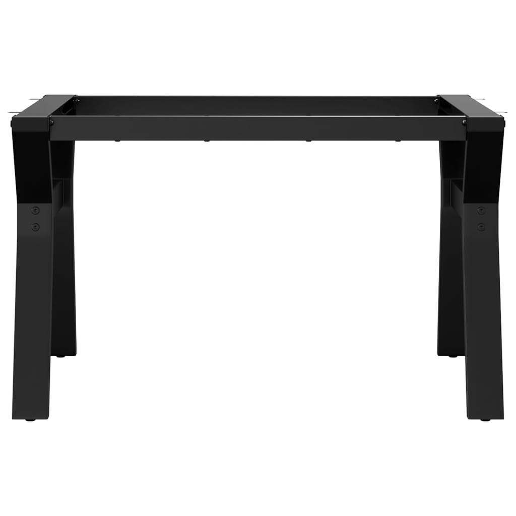 Table basse en Y avec structure en acier 70x60x43 cm