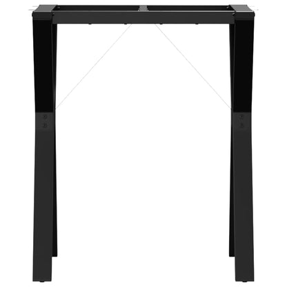 Esstisch-Gestell in Y-Form 60x40x73 cm Stahl