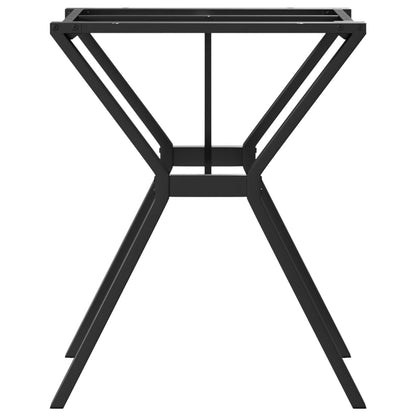 Esstisch-Gestell in Y-Form 60x60x73 cm Stahl
