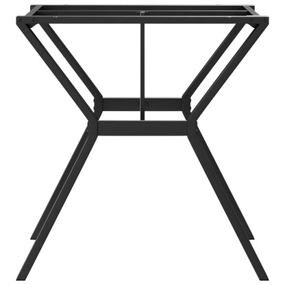 Esstisch-Gestell in Y-Form 70x70x73 cm Stahl