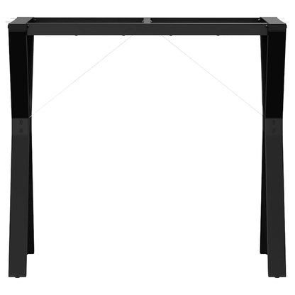 Esstisch-Gestell in Y-Form 80x40x73 cm Stahl
