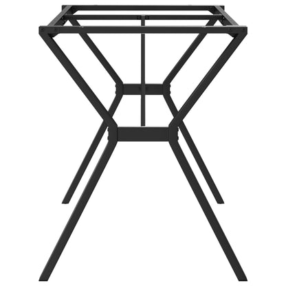 Esstisch-Gestell in Y-Form 140x60x73 cm Stahl