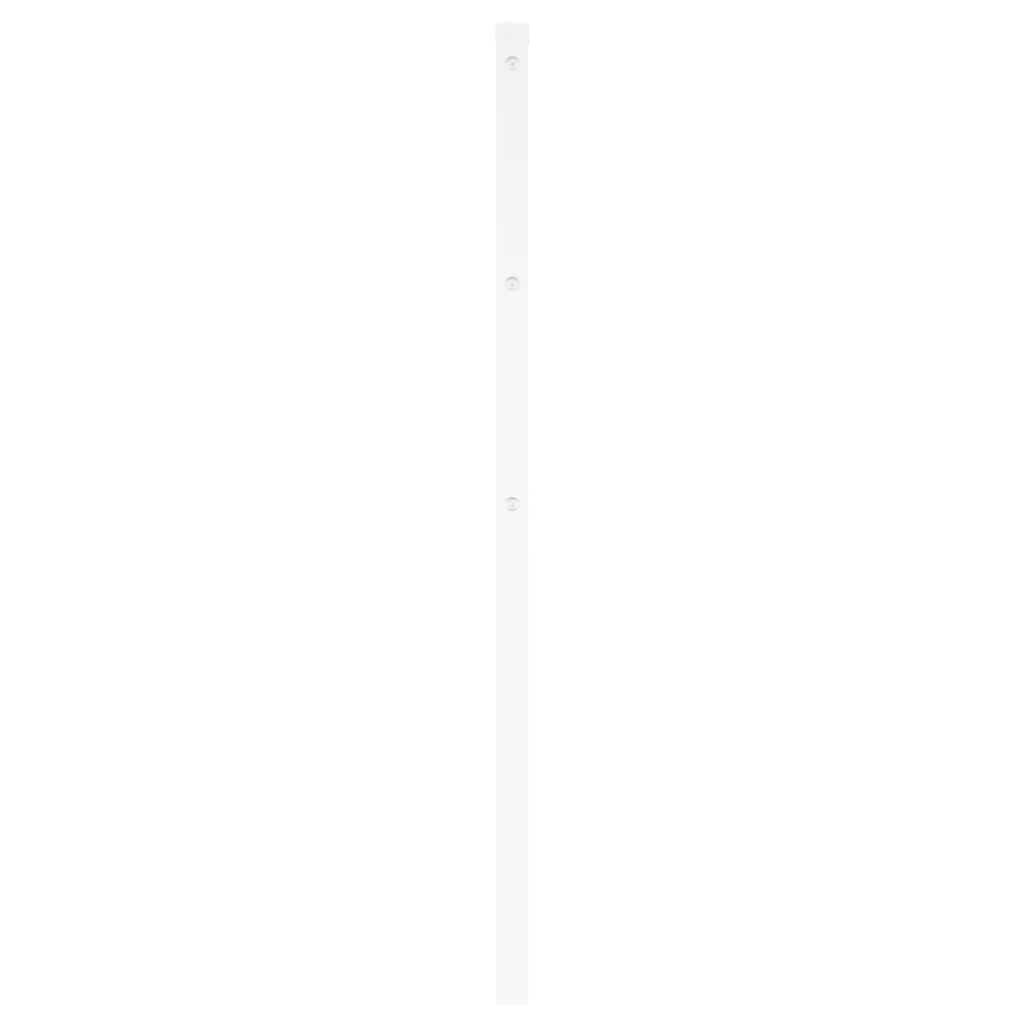 Ersatz-Kopfteil Metall Weiß 180 cm