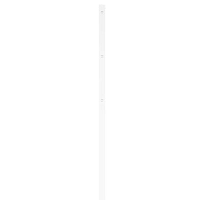 Ersatz-Kopfteil Metall Weiß 180 cm