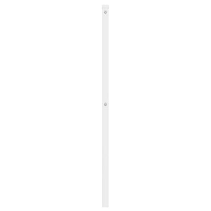 Ersatz-Kopfteil Metall Weiß 180 cm