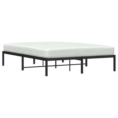 Bettgestell Metall Schwarz 160x200 cm