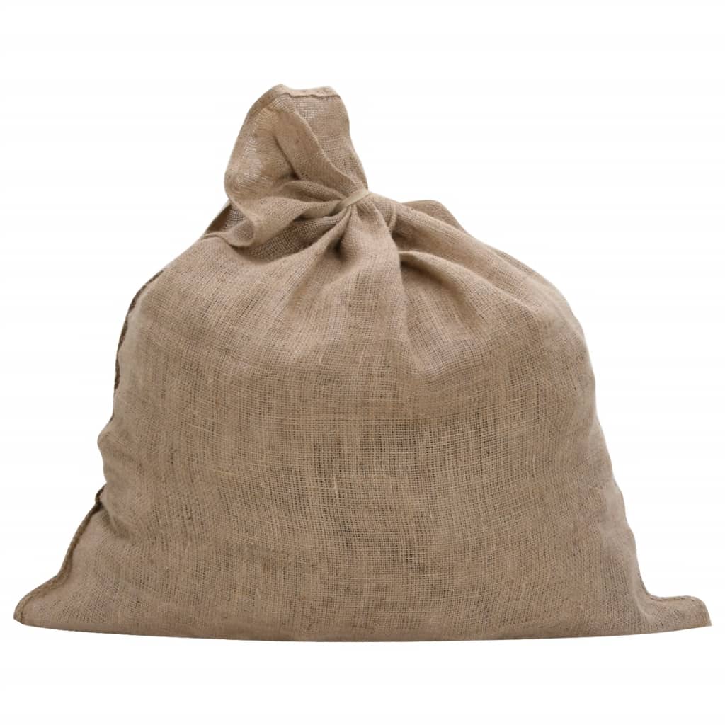 Jutesäcke 5 Stk. 100 x 110 cm 100 % Jute 220 g/m²