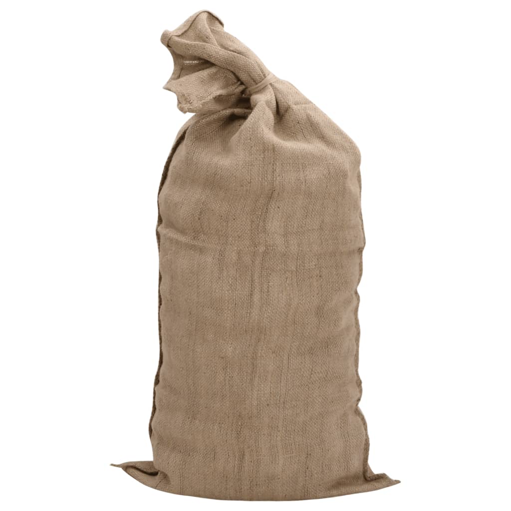 Jutesäcke 10 Stück 65 x 135 cm 100 % Jute 340 g/m²
