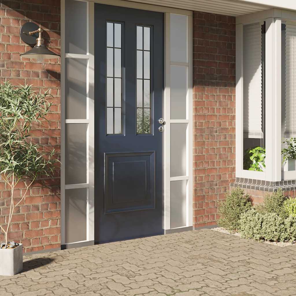 Fensterfolie Statisch Mattgrau 60x1000 cm PVC