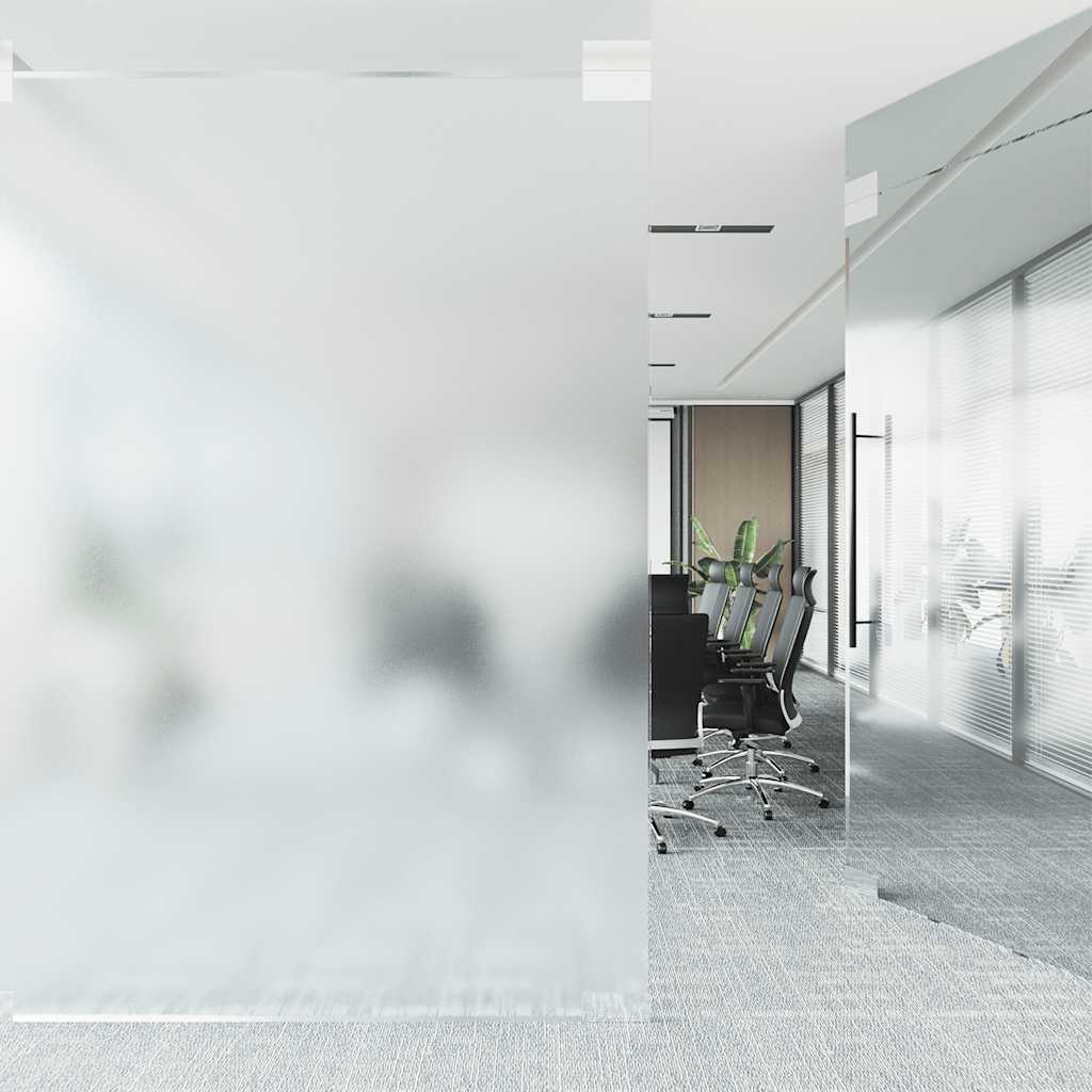 Fensterfolie Statisch Mattgrau 90x1000 cm PVC