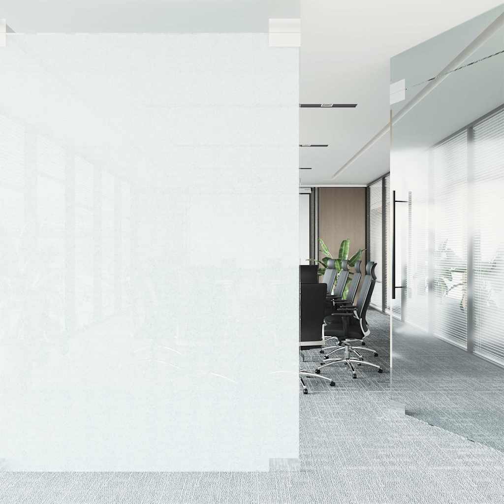 Fensterfolie Statisch Matt Weiß 45x500 cm PVC