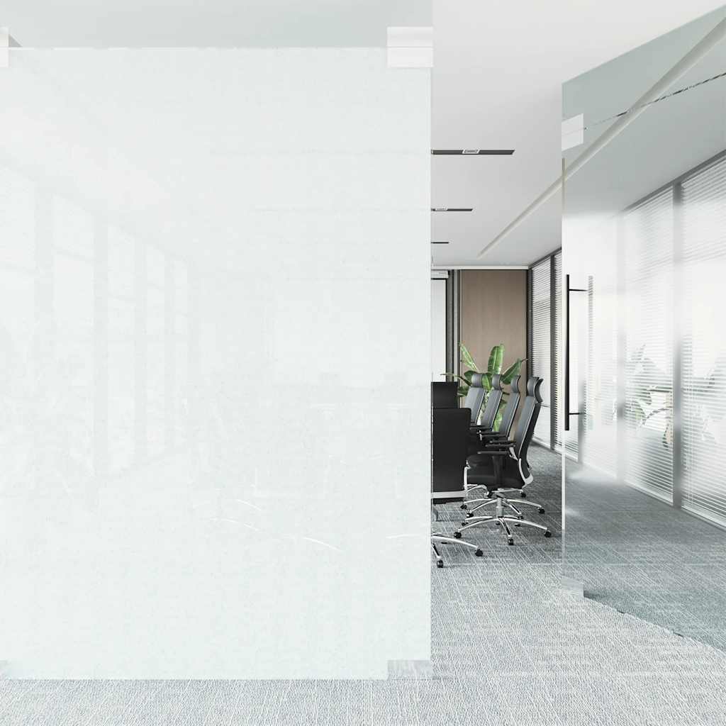 Fensterfolie Statisch Matt Weiß 60x500 cm PVC