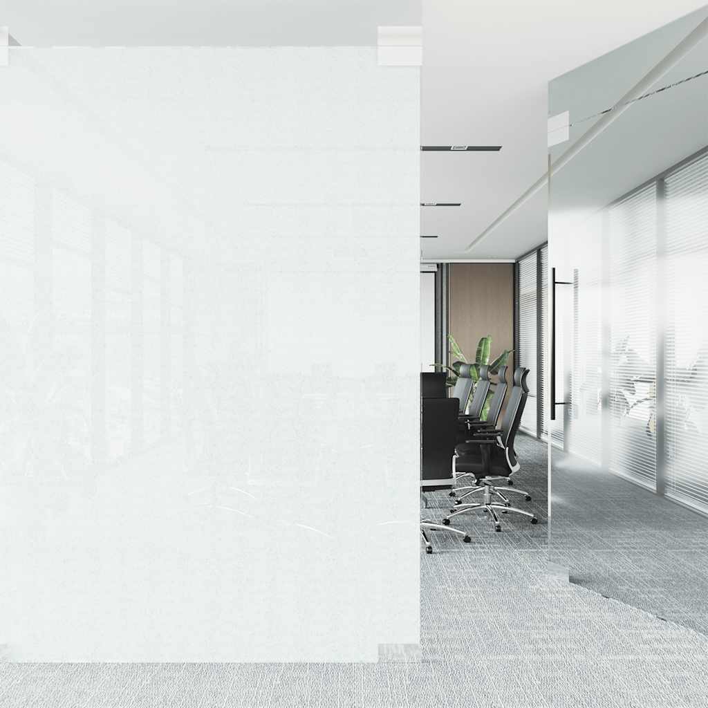 Fensterfolie Statisch Matt Weiß 60x1000 cm PVC