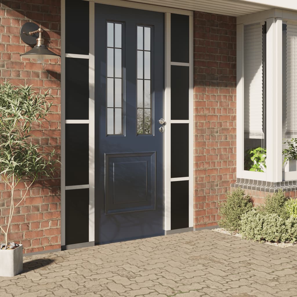 Fensterfolie Statisch Matt Schwarz 60x500 cm PVC