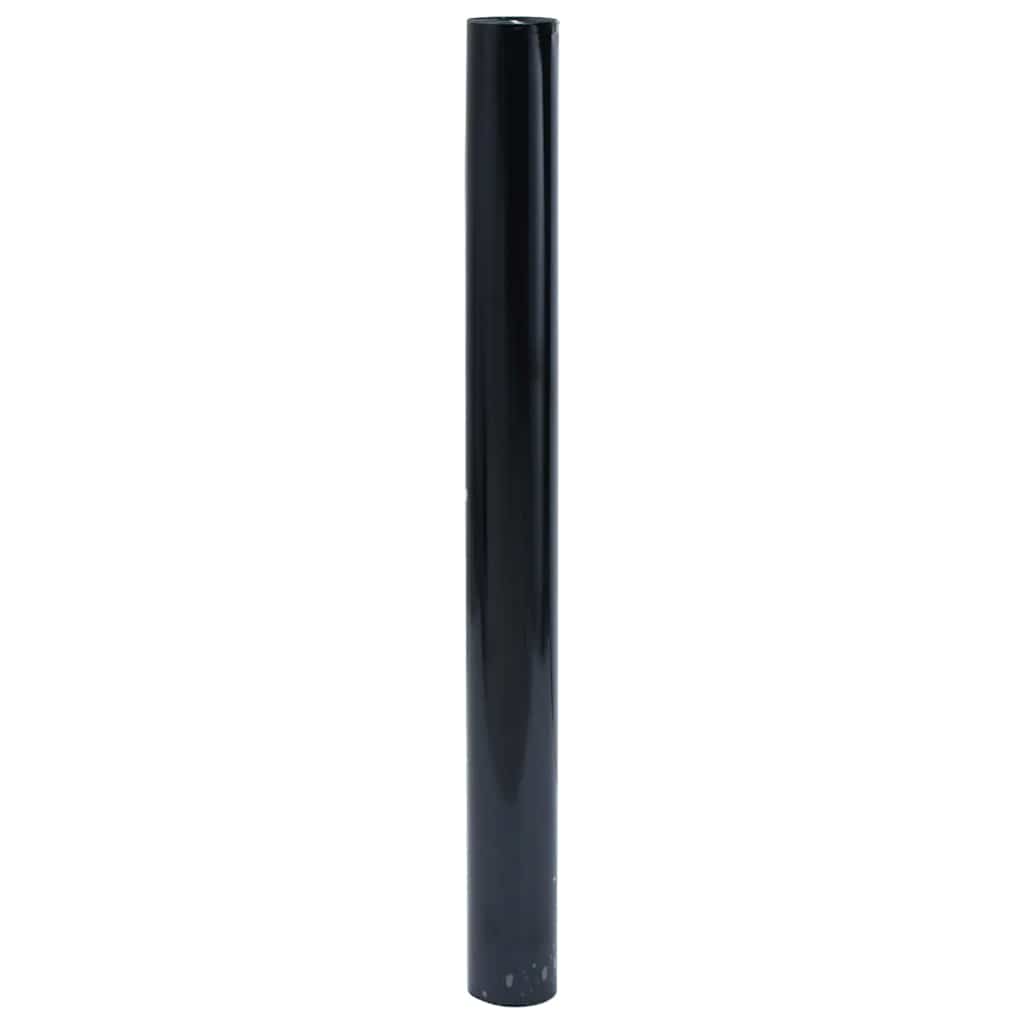 Fensterfolie Statisch Matt Schwarz 60x1000 cm PVC