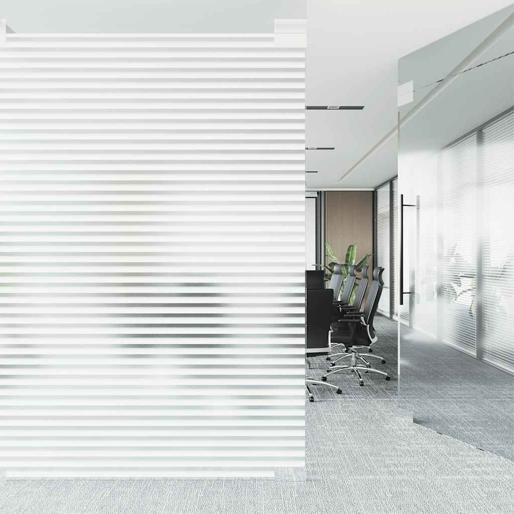 Fensterfolie Matt Streifenmuster 60x500 cm PVC