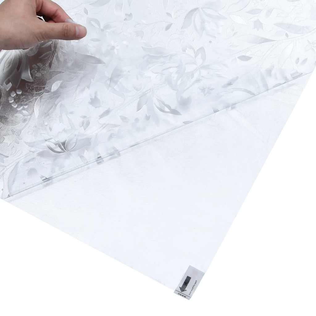 Fensterfolie Matt Blumenmuster 90x500 cm PVC