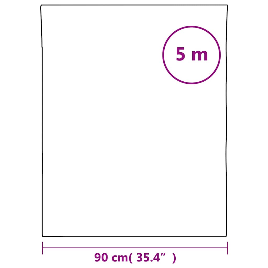 Fensterfolie Matt Blumenmuster 90x500 cm PVC