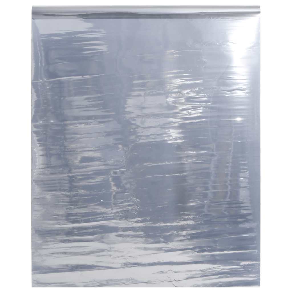Sonnenschutzfolie Statisch Reflektierend Silbern 45x500 cm PVC