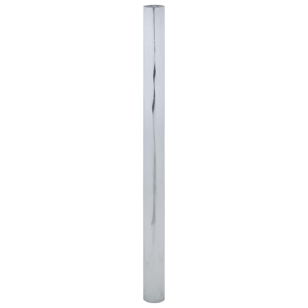 Sonnenschutzfolie Statisch Reflektierend Silbern 45x1000 cm PVC