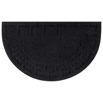 Fußmatte Halbrund 45x75 cm Gummi und Kokosfaser