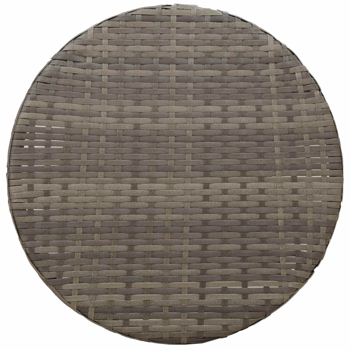 3-teiliges Bistro-Set mit Kissen Grau Poly Rattan