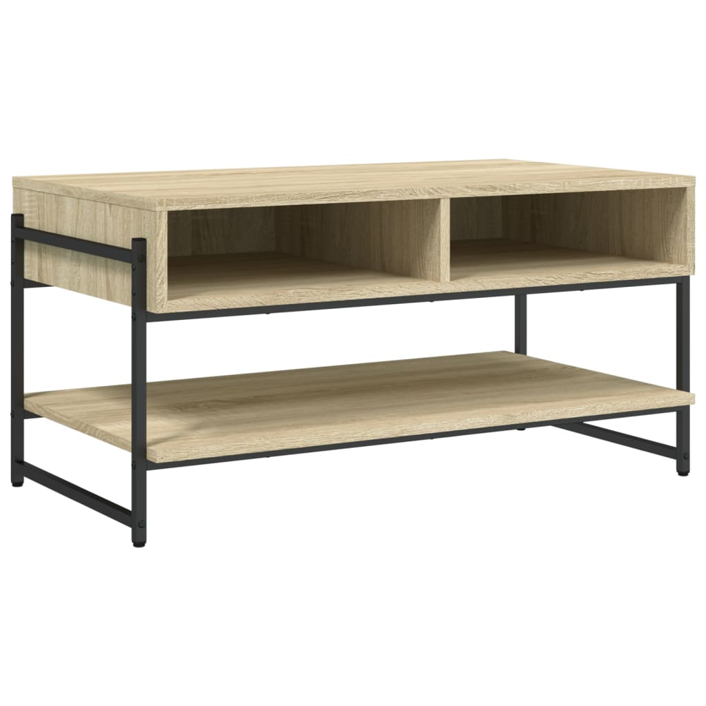 Coffee table Sonoma oak 90x50x45 cm wood material