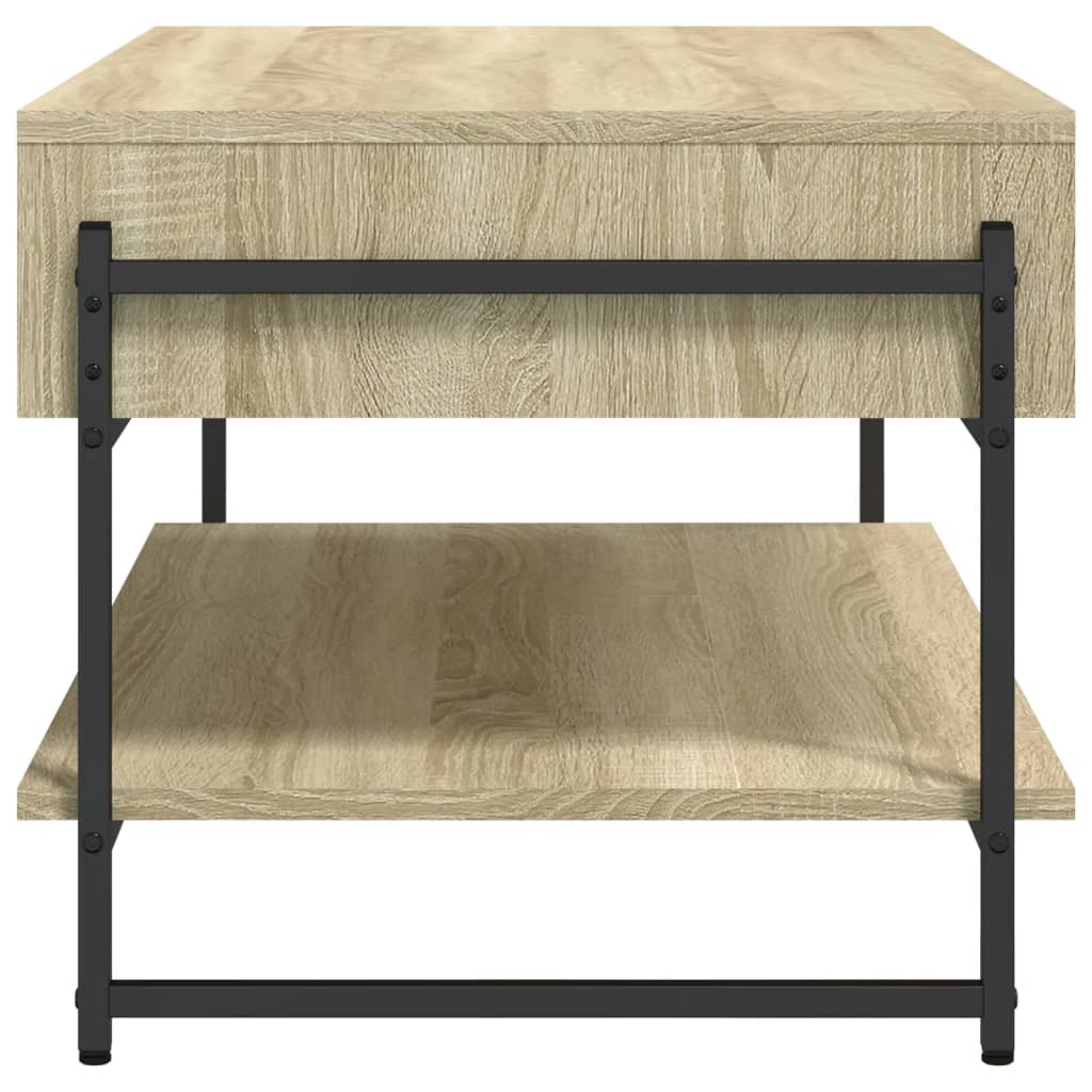 Coffee table Sonoma oak 90x50x45 cm wood material