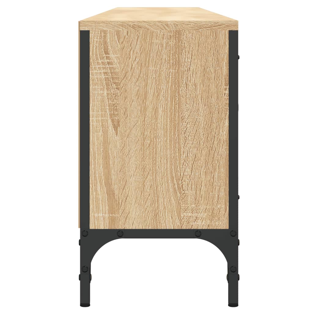 Meuble TV avec tiroir Chêne Sonoma 200x25x44cm matériau bois