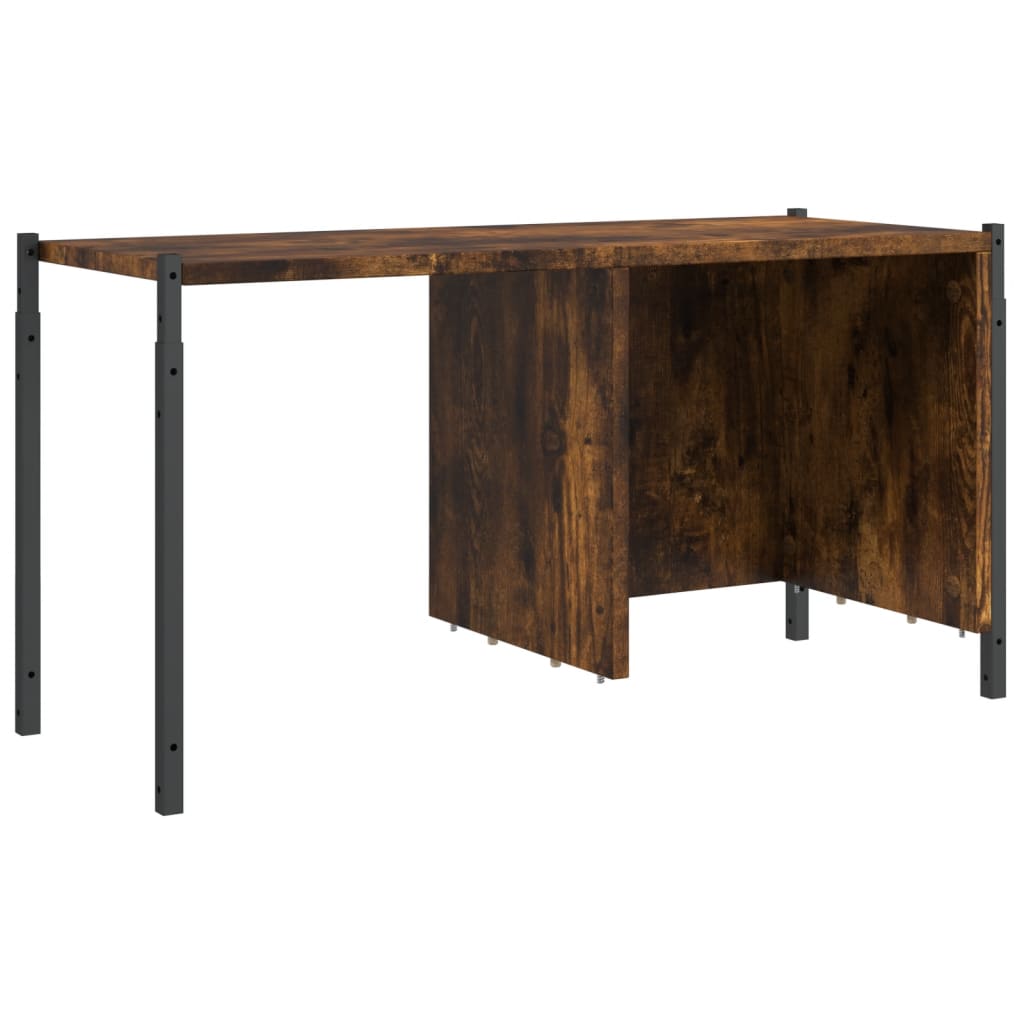 Bookshelf smoked oak 72x28x172 cm wood material