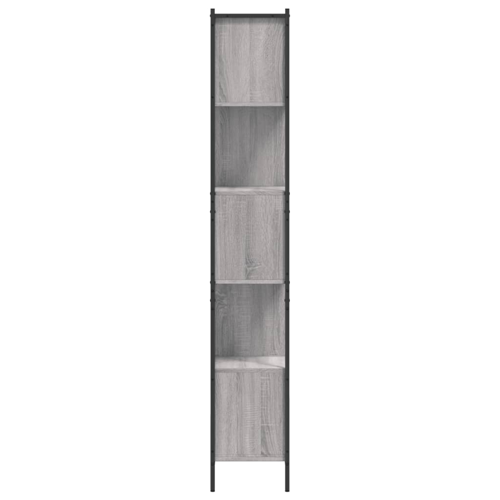 Bookshelf Grey Sonoma 72x28x172 cm wood material