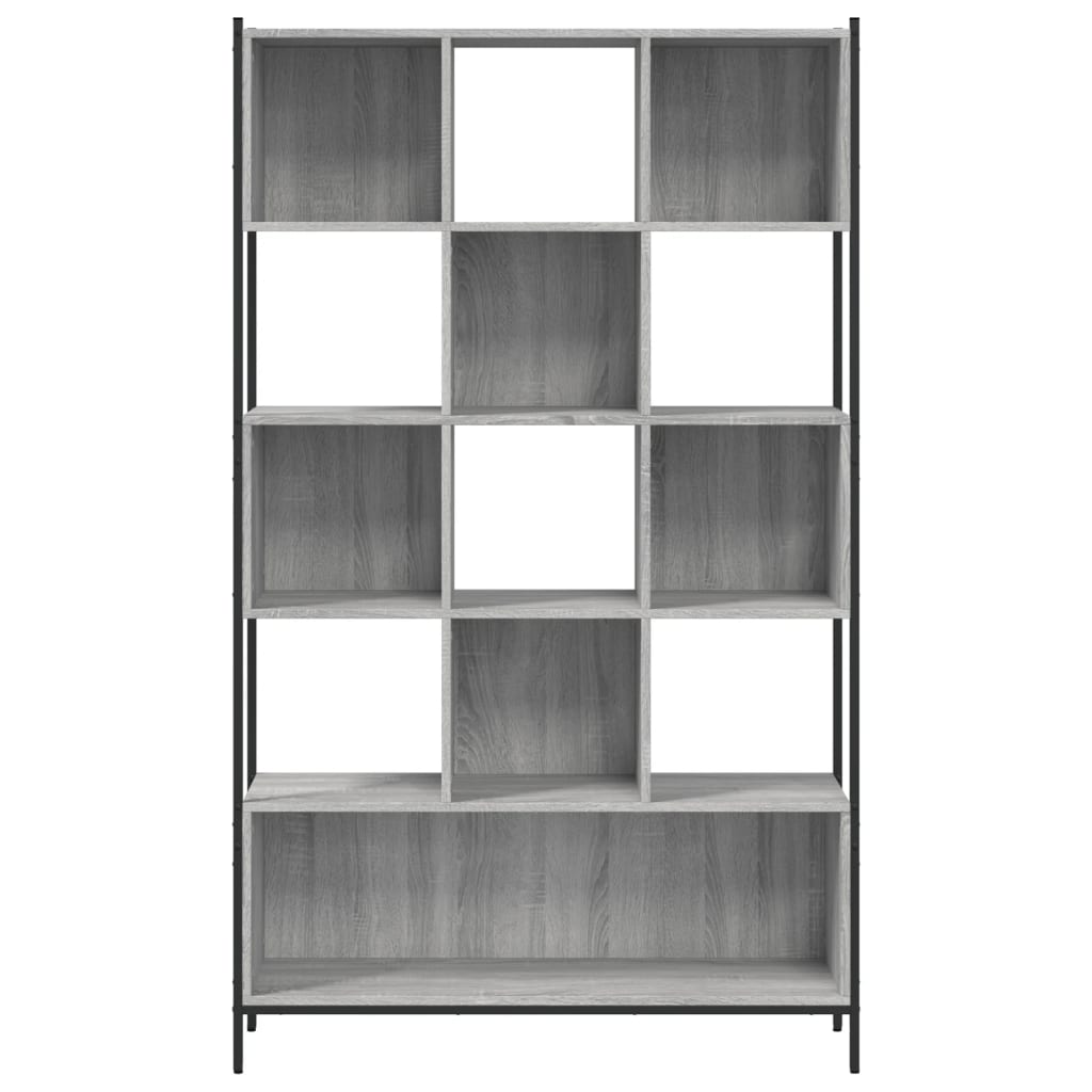 Bookshelf Grey Sonoma 102x28x172 cm wood material