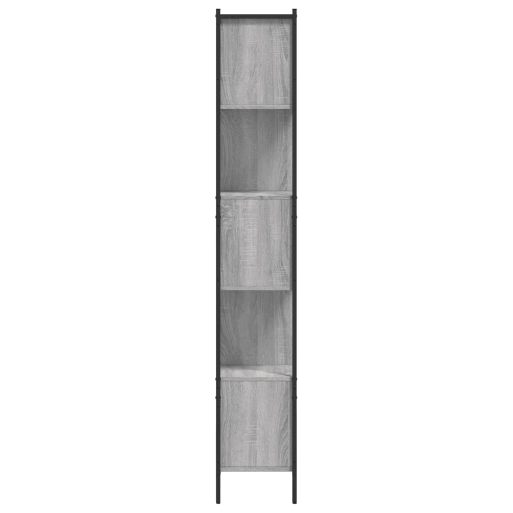 Bookshelf Grey Sonoma 102x28x172 cm wood material