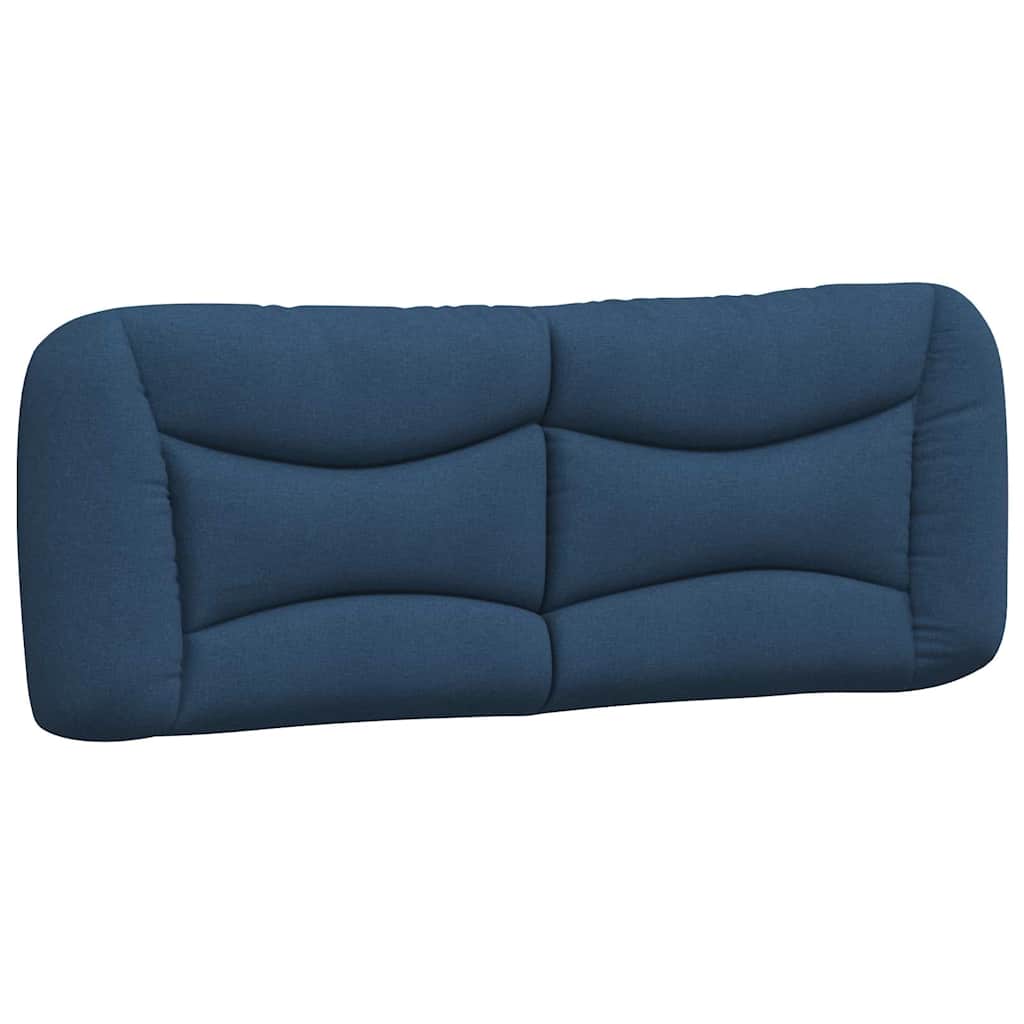 Bettgestell ohne Matratze "Hvar" Blau 140x190 cm Stoff